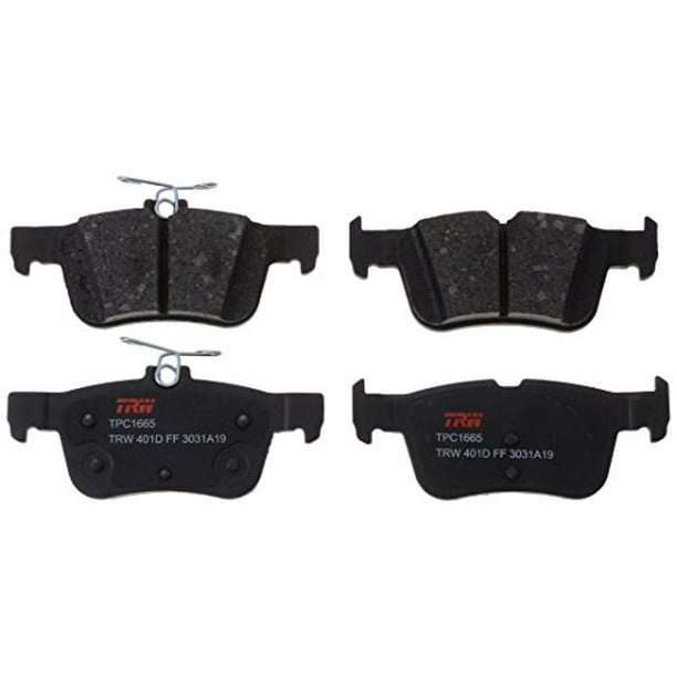 TRW TPC1698 Premium Ceramic Rear Disc Brake Pad Set TRW Automotive TRW TPC1698 Premium Ceramic Rear Disc Brake Pad Set TRW Automotive